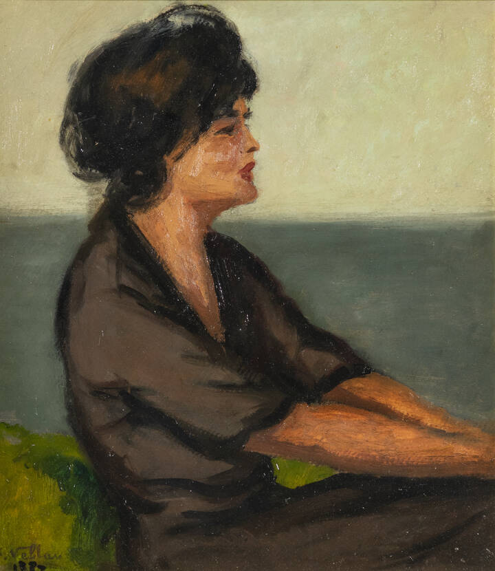 FELICE VELLAN - 'La figlia del pescatore Bepi di Burano' 1937