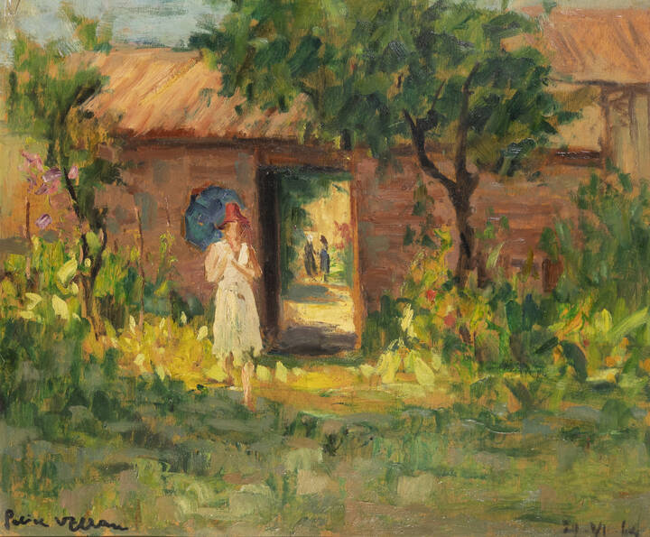 FELICE VELLAN - 'Nell'orto' 29-VI-1940