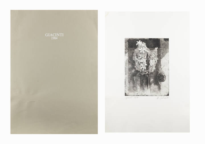 MARIO CALANDRI - 'Giacinti' 1984