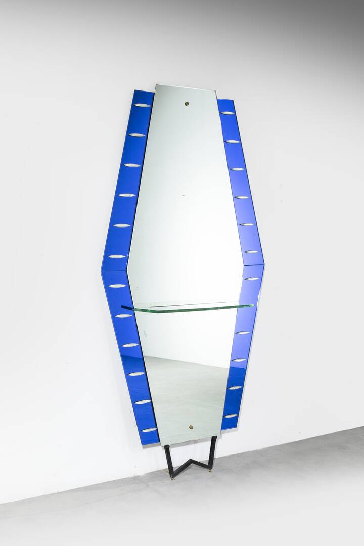 CRISTAL ART - Specchiera con mensola