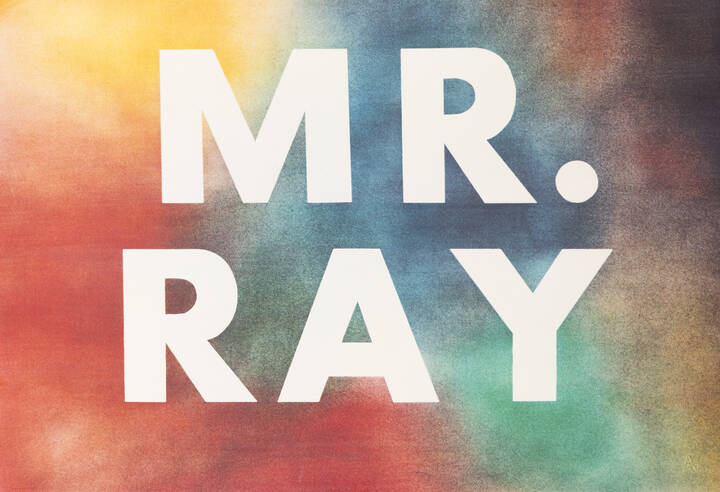EDWARD RUSCHA - 'Mr. Ray (da Logique Assassine)' (1975)