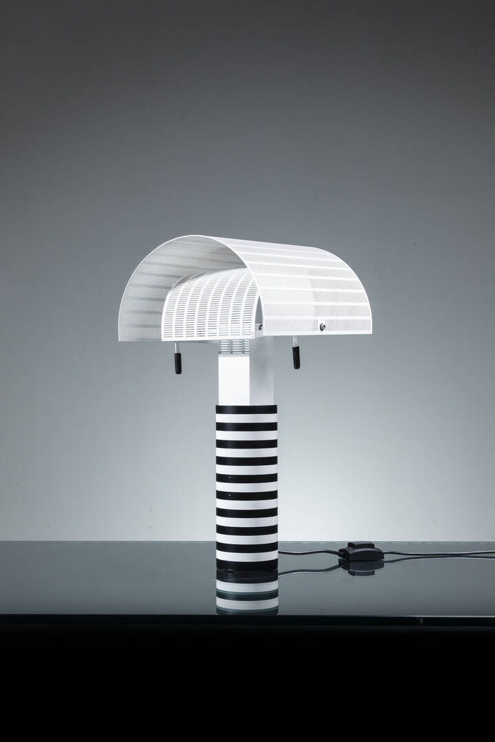MARIO BOTTA - Lampada da tavolo mod. Shogun