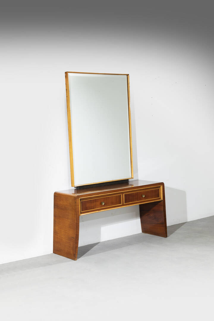 PAOLO BUFFA, nello stile di - Toeletta con specchio