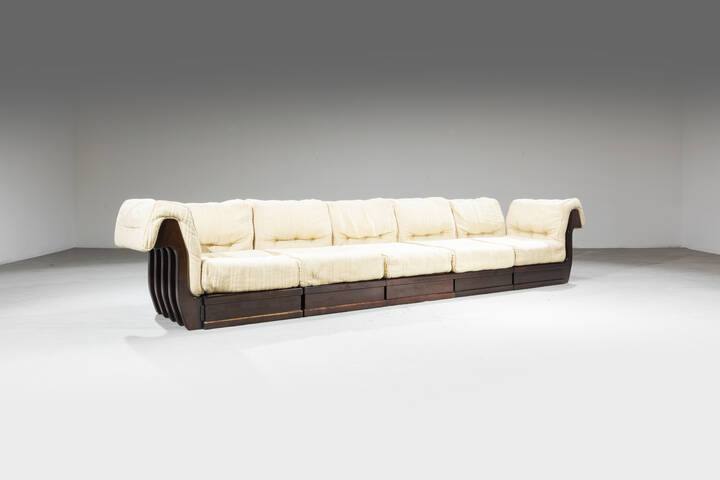 LUCIANO FRIGERIO - Divano modulare mod. Can Can