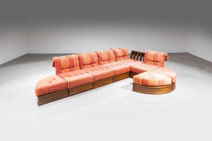 LUCIANO FRIGERIO - Divano modulare mod. Can Can