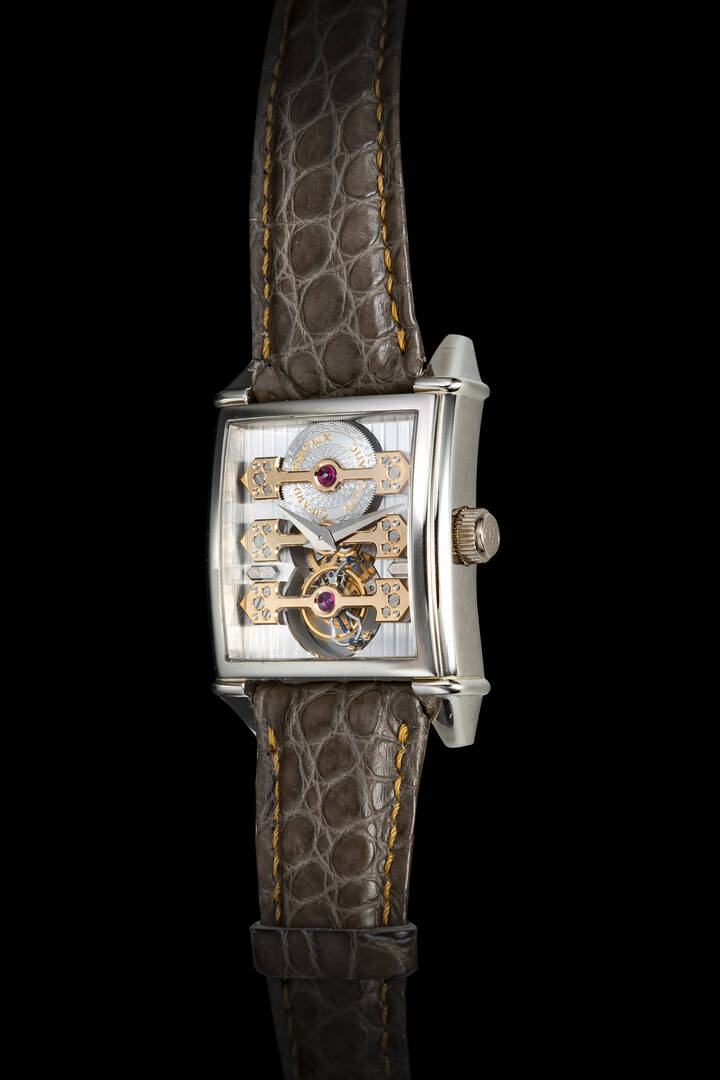 GIRARD PERREGAUX - Mod. “1945 Tourbillon” ref.9989 anno 2004