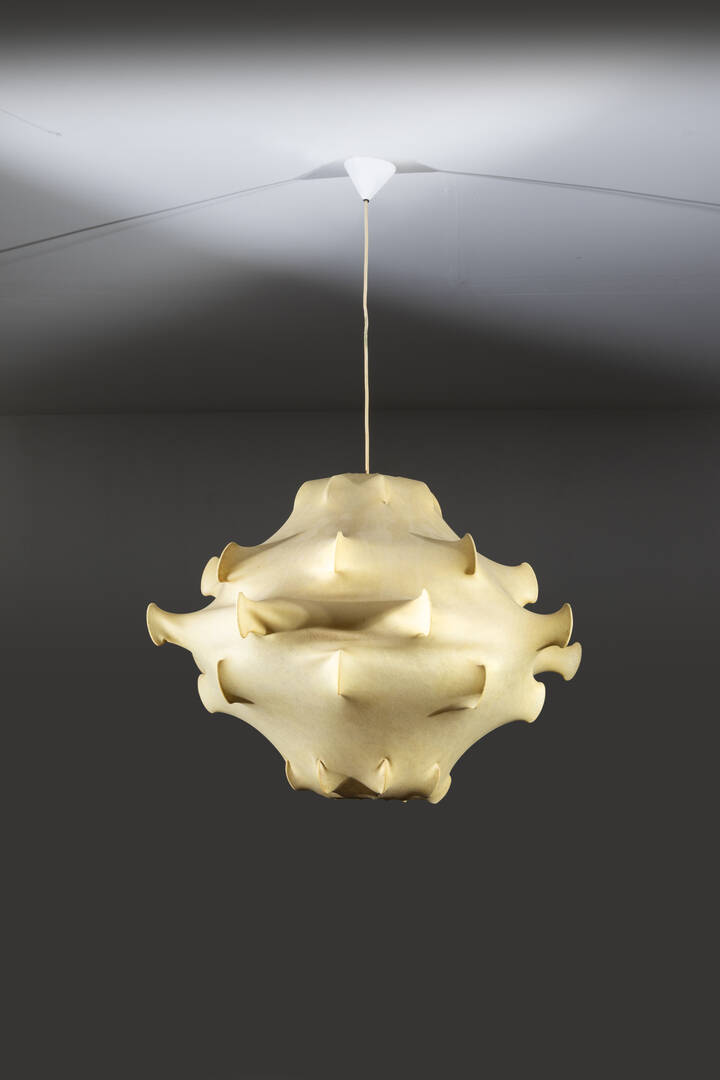 ACHILLE E PIER GIACOMO CASTIGLIONI - Lampada a sospensione mod. Taraxacum