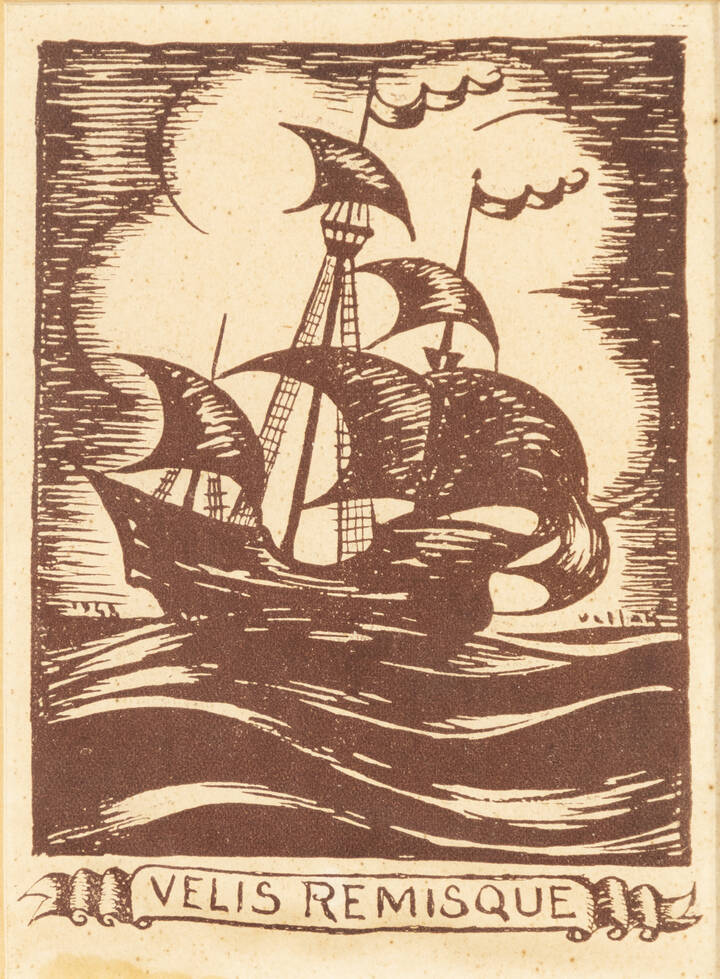 FELICE VELLAN - 'Velis remisque' 1948