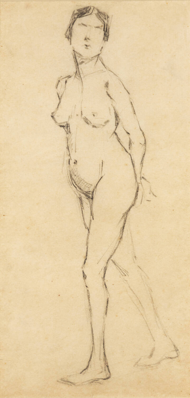 FELICE VELLAN - 'Nudo di donna'