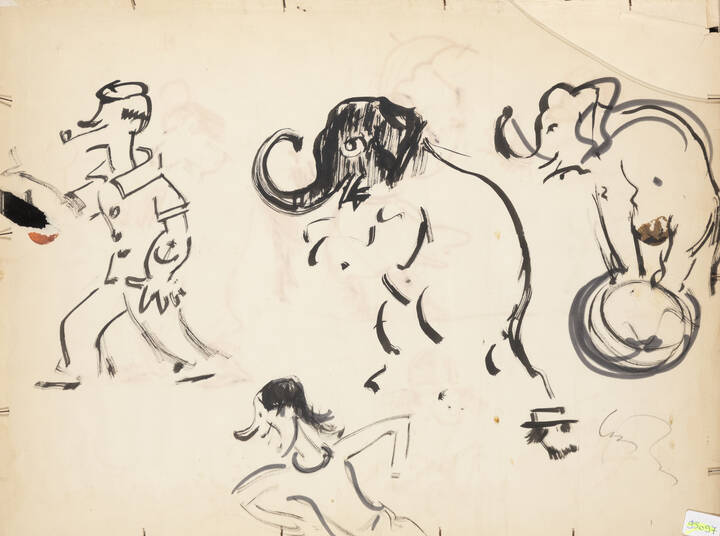 FELICE VELLAN - 'Circo Togni' 12 giugno 1957