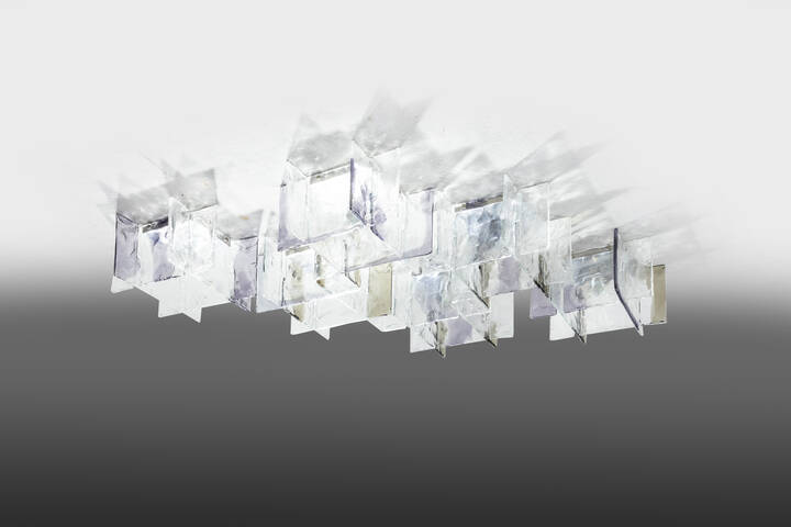 CARLO NASON - Sei plafoniere modari mod. ICE