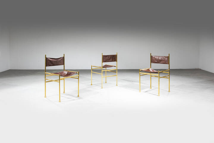 FRIGERIO - DESIO - Set di tre sedie