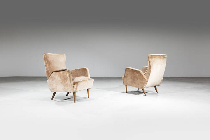 PRODUZIONE ITALIANA - Coppia di poltrone