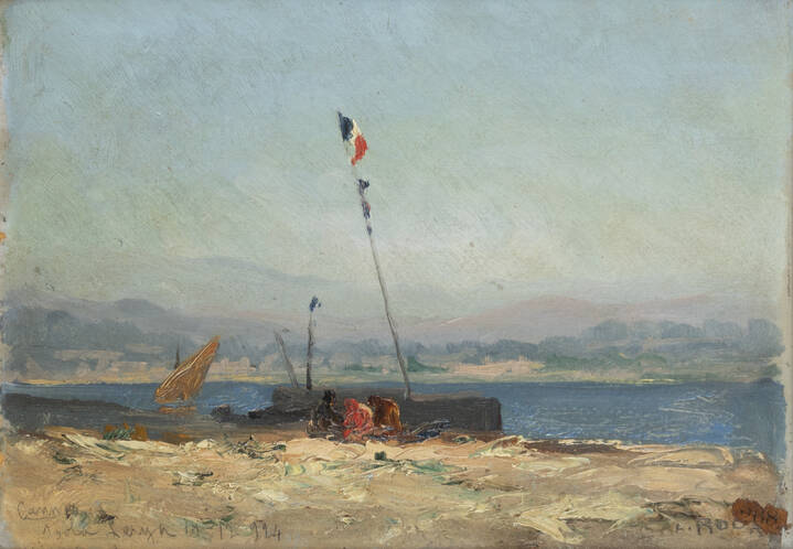 LEONARDO RODA - 'Dall'Isola Leryn, Cannes' 18/12/1924