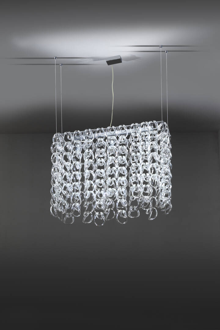 ANGELO MANGIAROTTI - Lampada a sospensione mod. Giogali