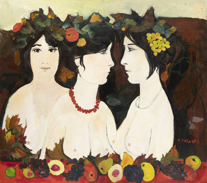 FRANCESCO TABUSSO - 'Baccanti' 2006 circa