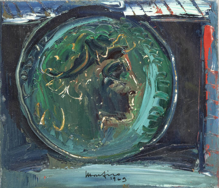 ETTORE FICO - 'Moneta antica' 1969