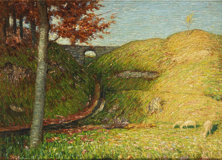 CARLO FORNARA - 'Mattino d'ottobre. Ricordo di Buttogno'