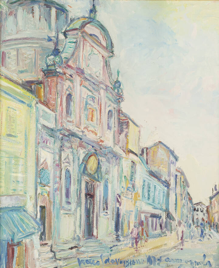 PIERO SOLAVAGGIONE - 'Chiesa di San Rocco di Carmagnola' 1972