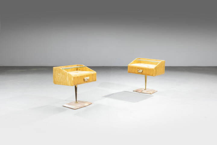VITTORIO DASSI - Coppia di comodini