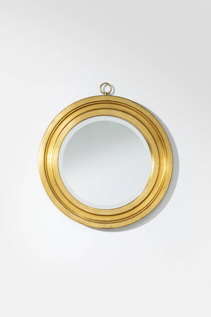 PRODUZIONE ITALIANA - Specchio da parete rotondo 