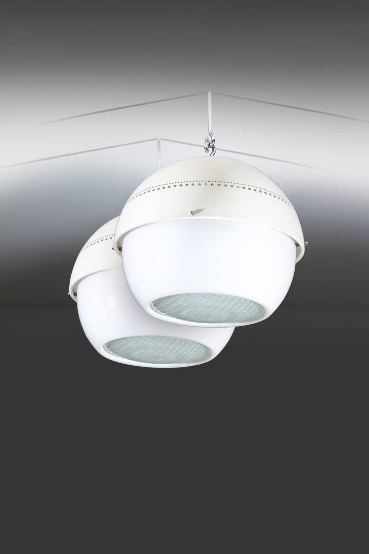 SERGIO ASTI - Coppia di lampade a sospensione mod. 2048