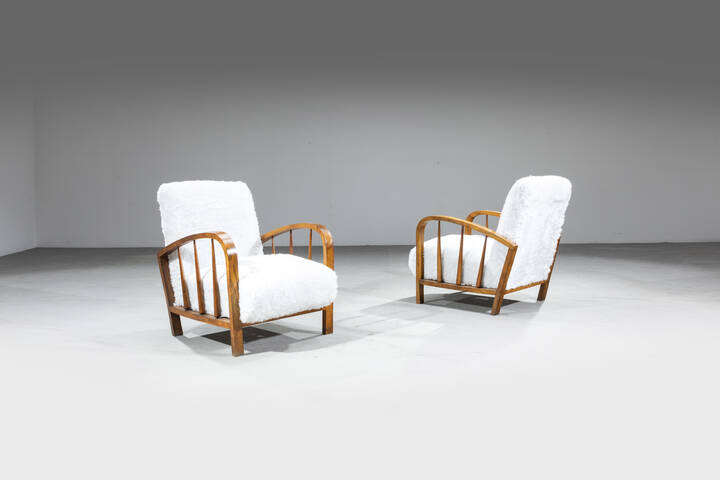 PRODUZIONE ITALIANA - Coppia di poltrone