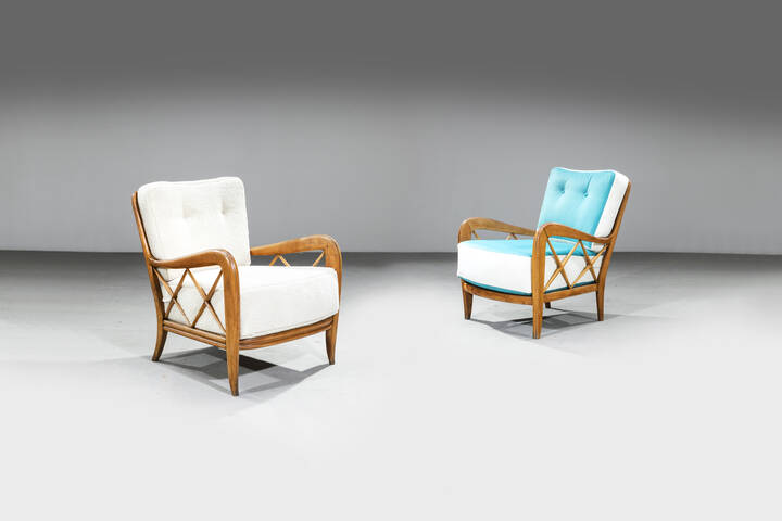 PAOLO BUFFA, nello stile di - Due poltrone