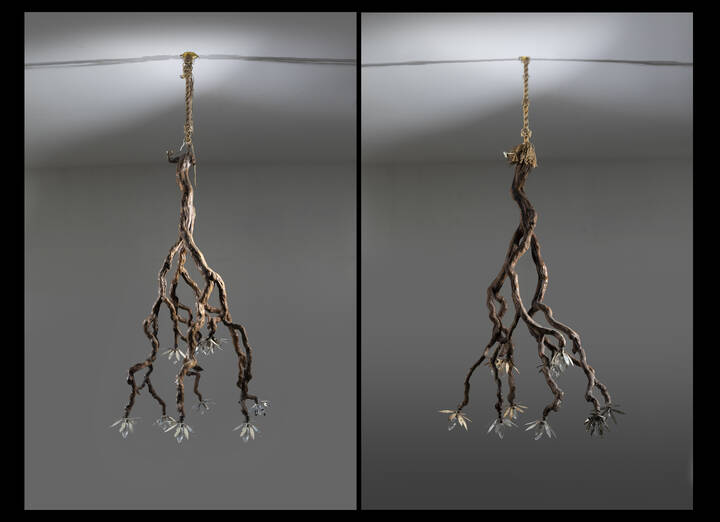 PRODUZIONE ITALIANA - Coppia di lampadari