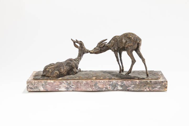 GUIDO CACCIAPUOTI - 'I due cerbiatti'