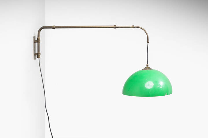 PRODUZIONE ITALIANA - Lampada da muro estendibile