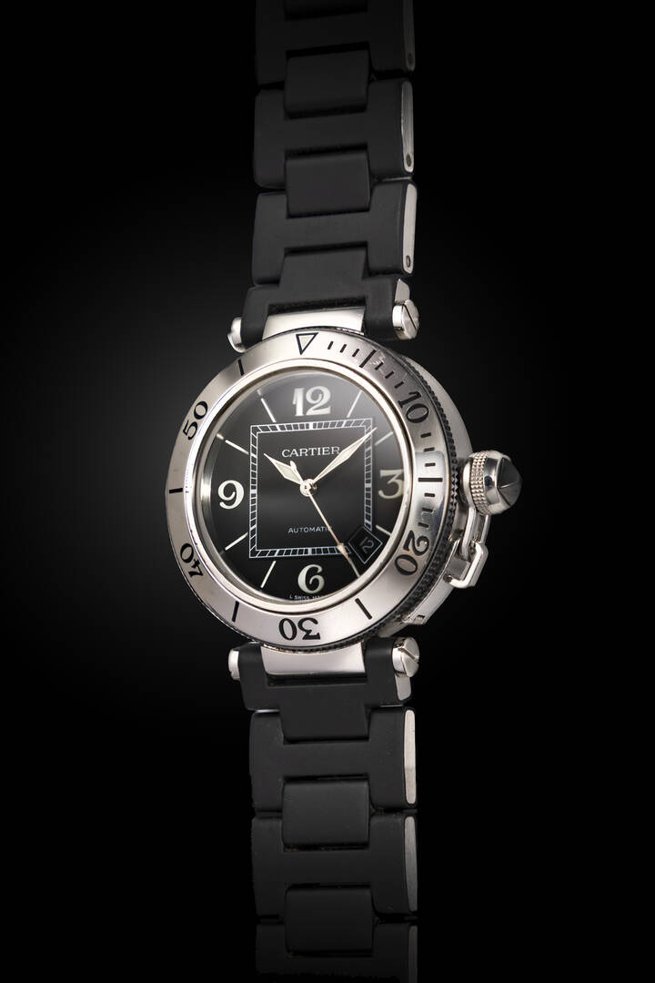CARTIER - Mod. “Pasha Seatimer”, ref.2790, anno 2007 circa