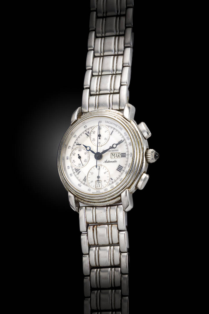MAURICE LACROIX - Mod. 'Chronograph', ref.67413, anni '90