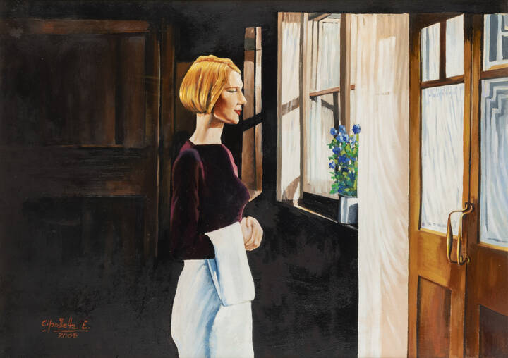 ELVIO CIPOLLETTA - 'L'attesa' 2008