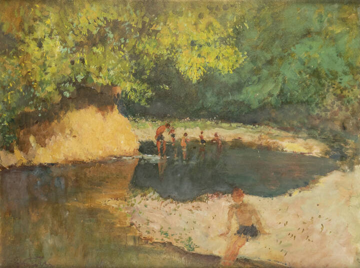 GIULIO ROMANO VERCELLI - 'Bagnanti' 