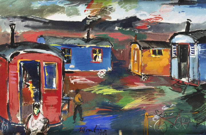 ETTORE FICO - 'Zingari' 1956