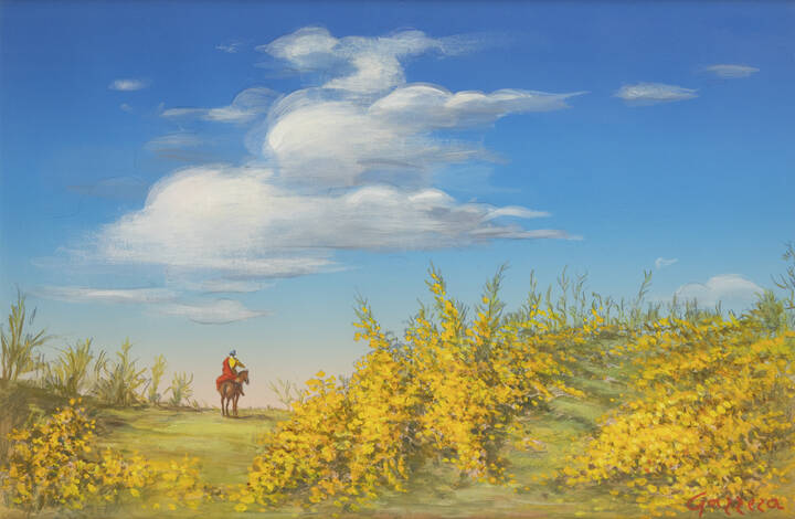 ROMANO GAZZERA - 'Ginestre del Gottardo' 1982