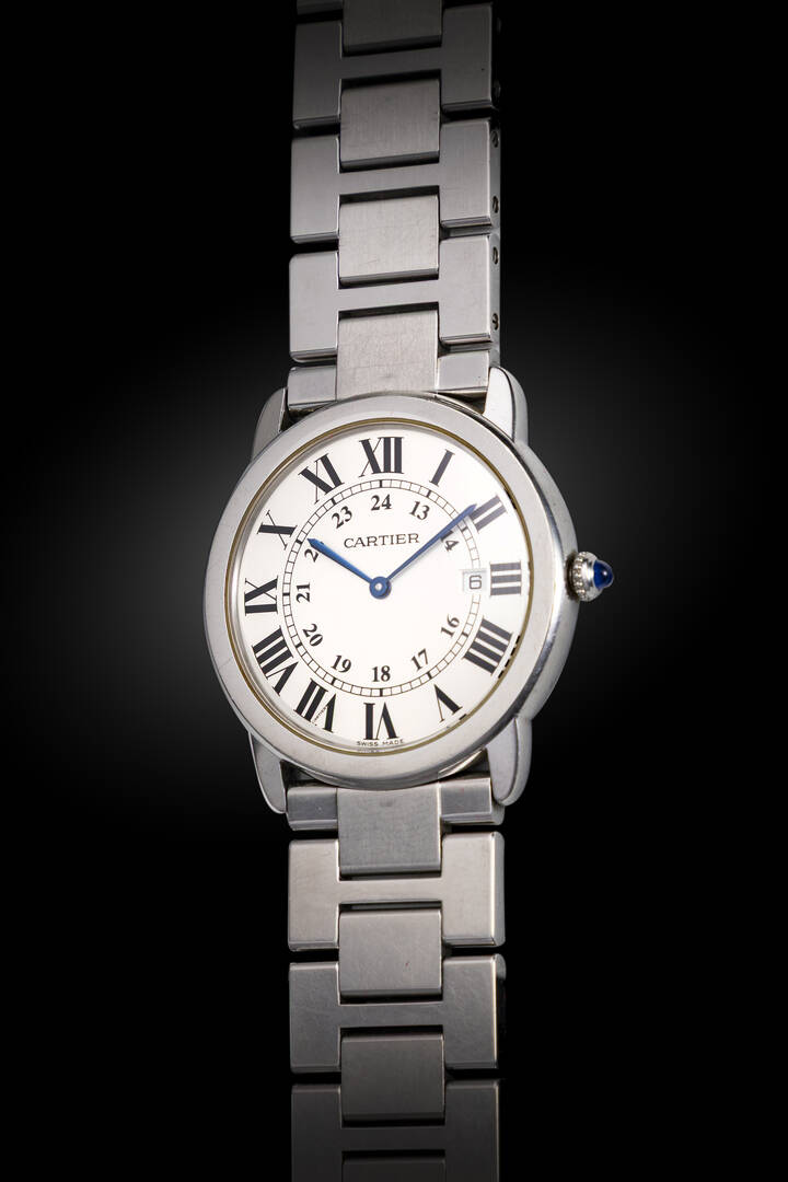 CARTIER - Mod. “Ronde Solo”, ref.2934, anni 2000