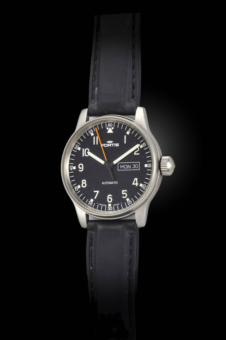 FORTIS - Mod. “Flieger Day Date“, ref.59522158 anni 2000