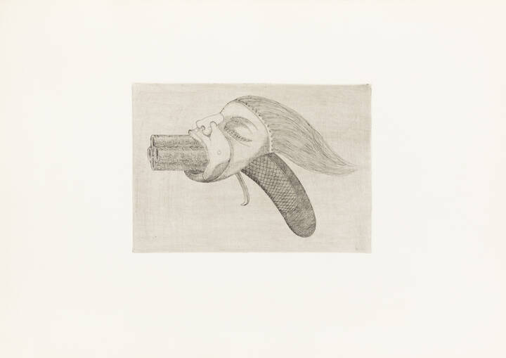 ITALO CREMONA - 'Pistola ibrida', 1969