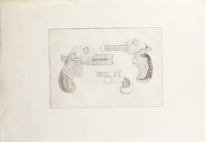 ITALO CREMONA - 'Armi orientali', 1970