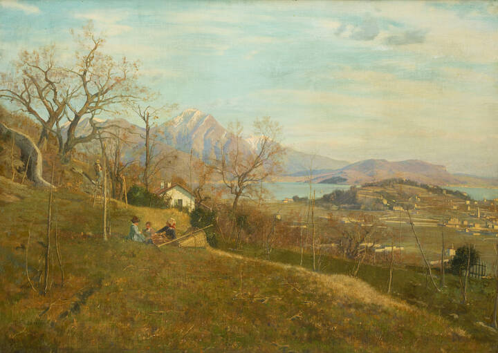 MARCO CALDERINI - 'I monti di Lavebo in marzo'