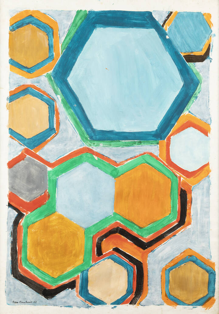 PIERO RAMBAUDI - 'Frattali' 1987