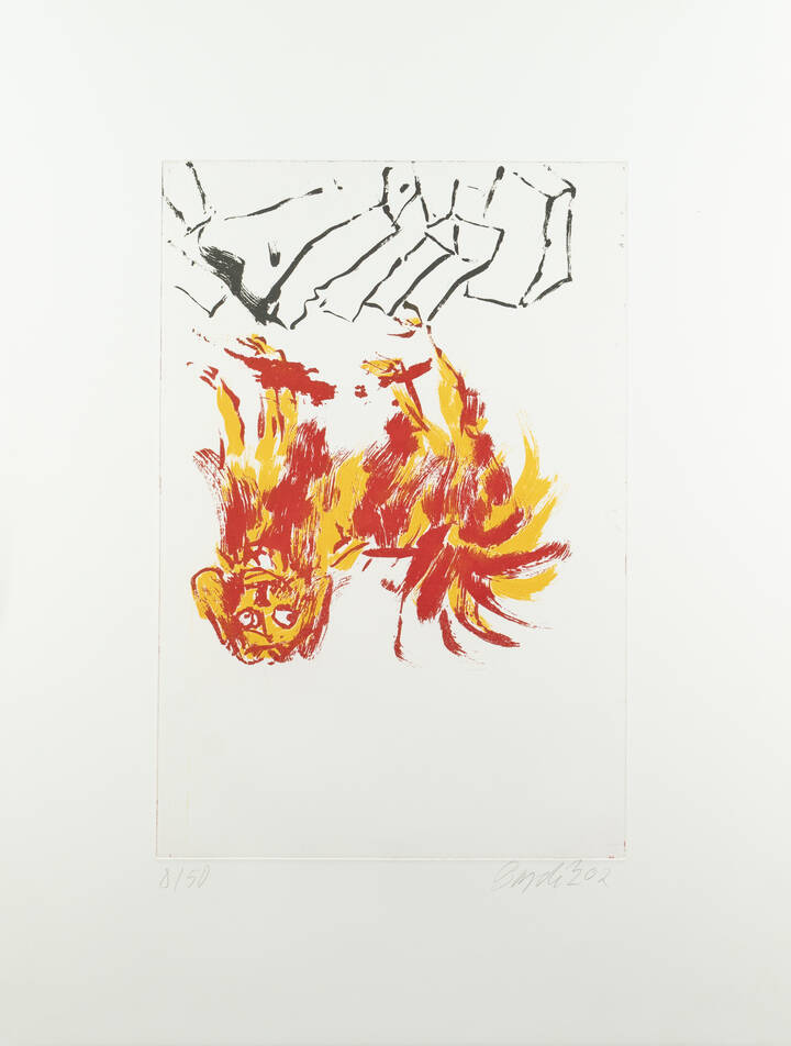 GEORG BASELITZ - 'Tama 2' 2002