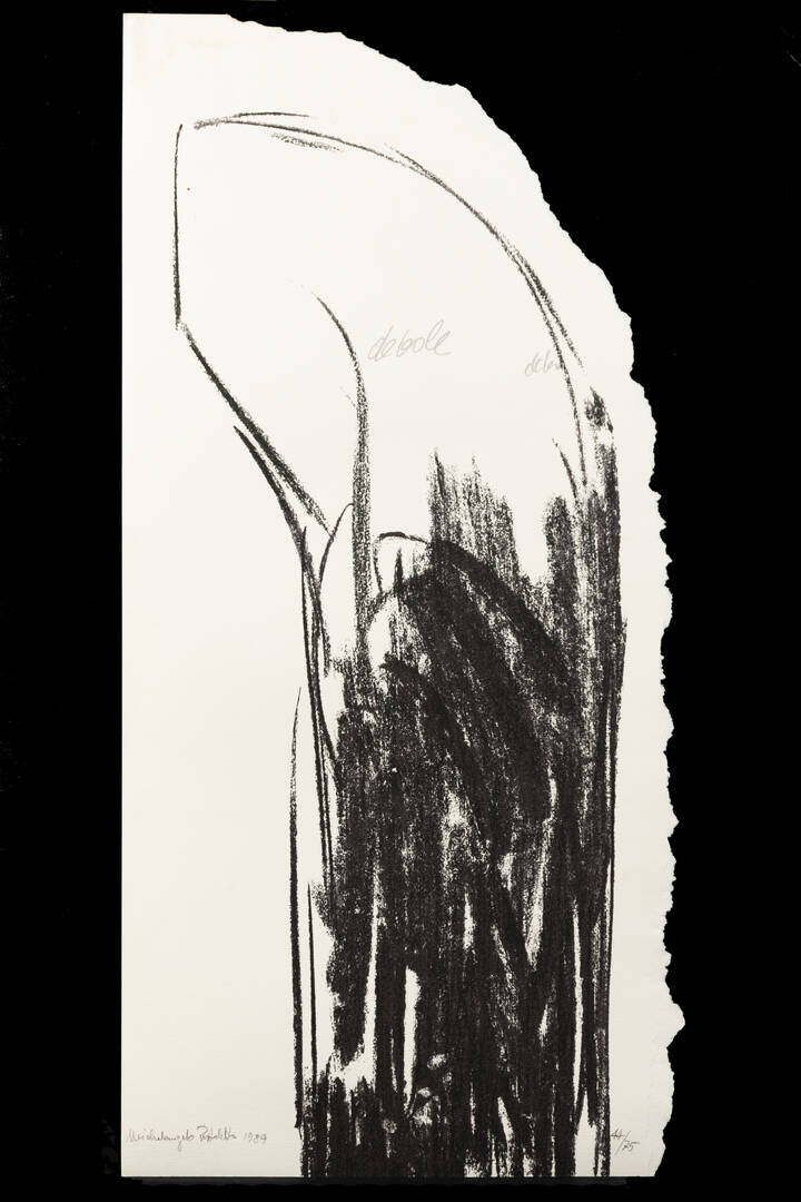 MICHELANGELO PISTOLETTO - 'Senza titolo', 1984