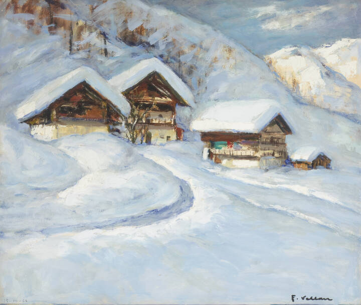 FELICE VELLAN - 'Gressonaj. La Trinità' 15-III-66