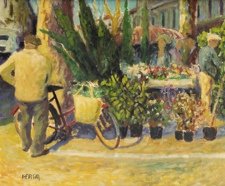 ALFRED PERSIA - 'Marché aux Fleurs'