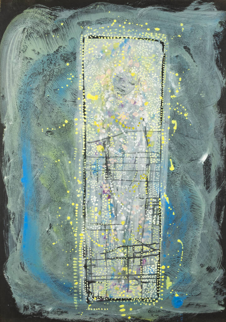 ENRICO COLOMBOTTO ROSSO - 'Bambola nel Luna Park' anni '70