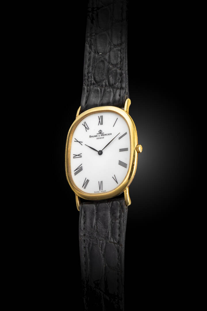 BAUME & MERCIER - Mod. “Ellipse”, ref. 17600, anni '80
