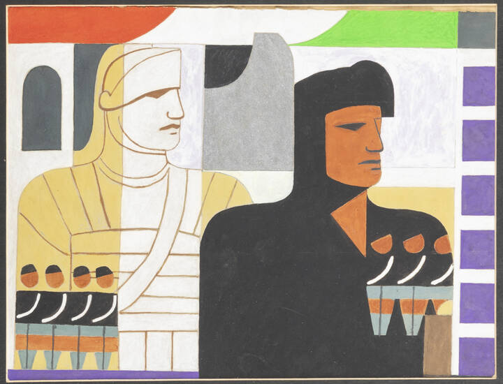 RAM (Ruggero Alfredo Michahelles)  - 'Antico e nuovo legionario' 1932